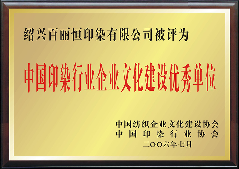 2006年中国168体育官方网站丨中国有限公司行业企业文化建设优秀单位